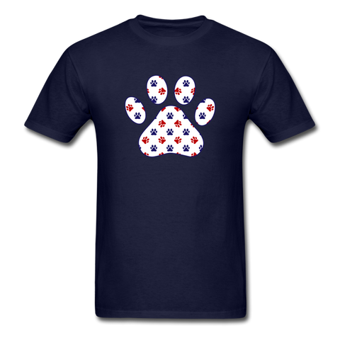 8213 Patriotic Paws PREMIUM TSHIRT - navy