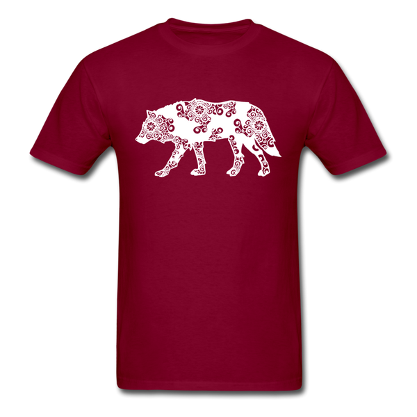 Wolf Design PREMIUM TSHIRT - burgundy