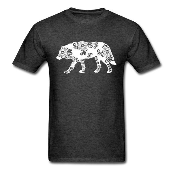 Wolf Design PREMIUM TSHIRT - heather black