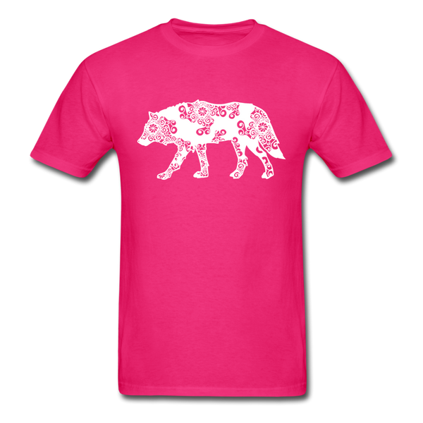 Wolf Design PREMIUM TSHIRT - fuchsia