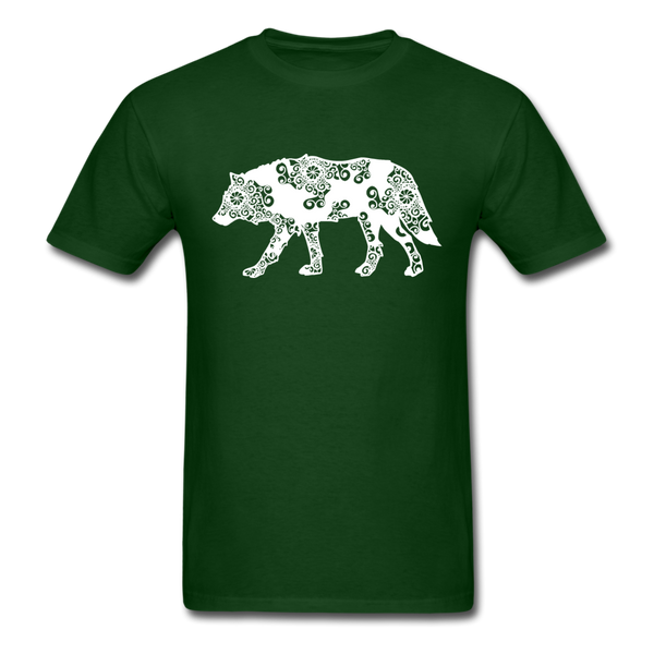 Wolf Design PREMIUM TSHIRT - forest green