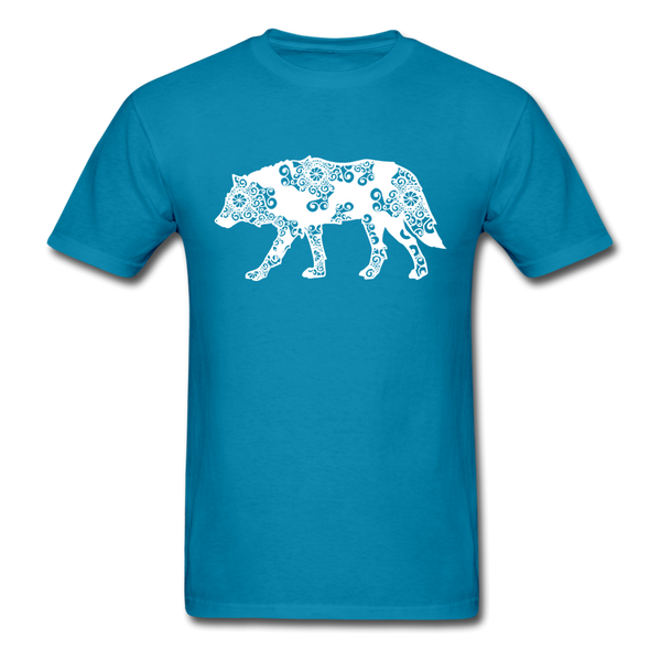 Wolf Design PREMIUM TSHIRT - turquoise