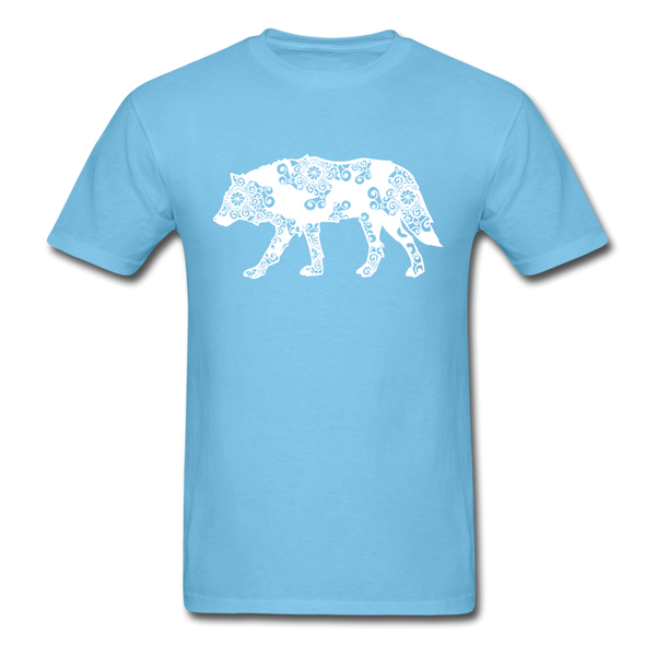 Wolf Design PREMIUM TSHIRT - aquatic blue