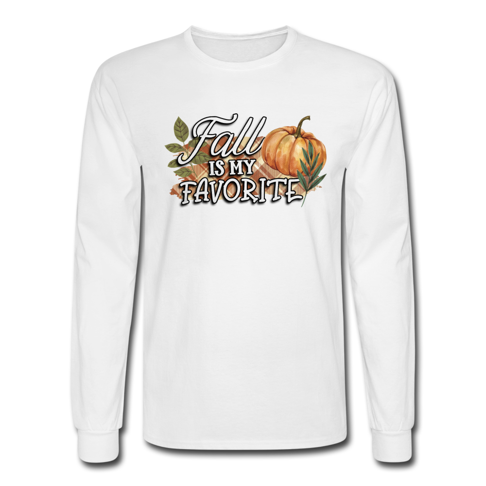 4/4S Fall Is My Favorite PREMIUM TSHIRT - white