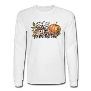 4/4S Fall Is My Favorite PREMIUM TSHIRT - white