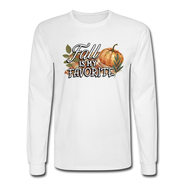 4/4S Fall Is My Favorite PREMIUM TSHIRT - white