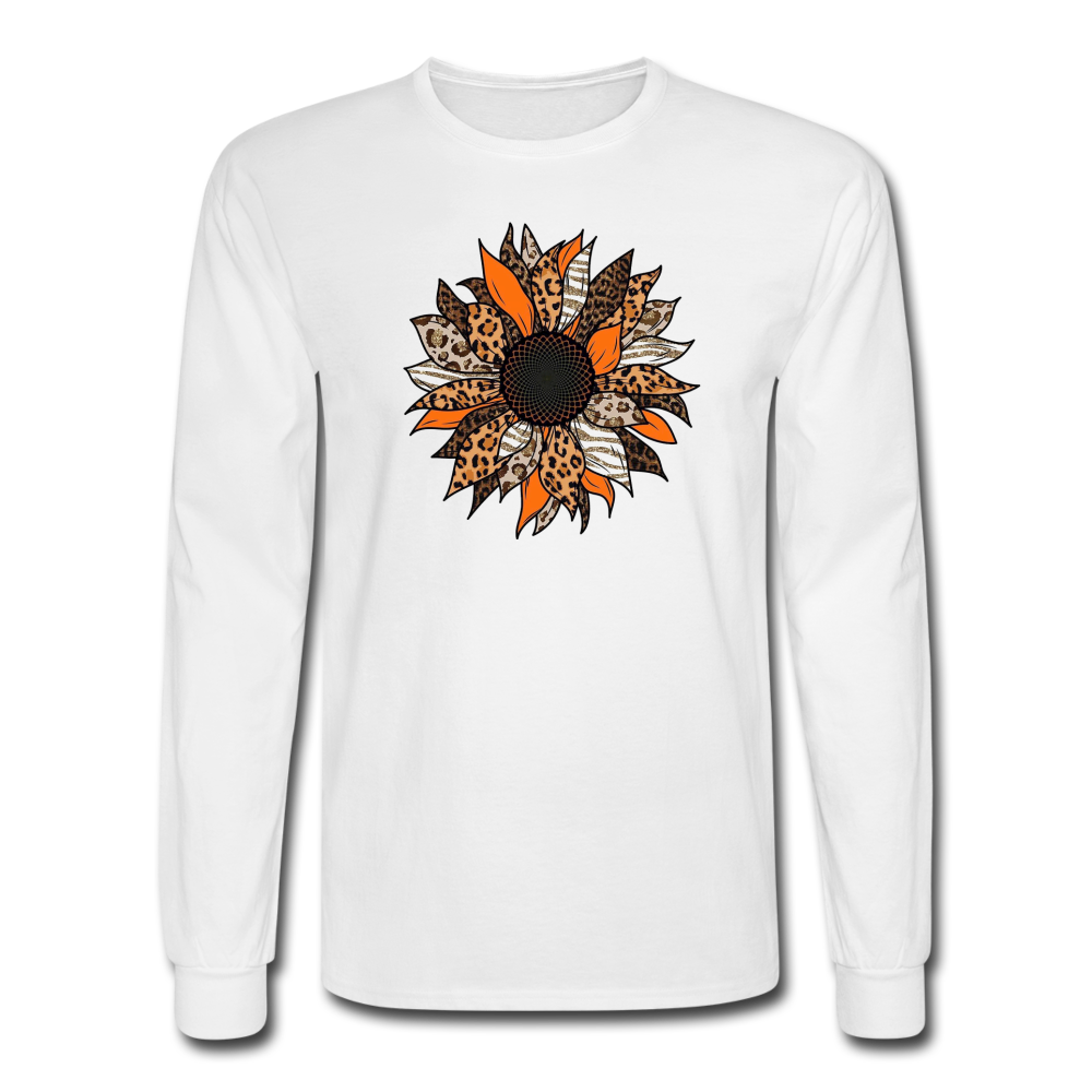 4/4S Autumn Sunflower PREMIUM TSHIRT - white