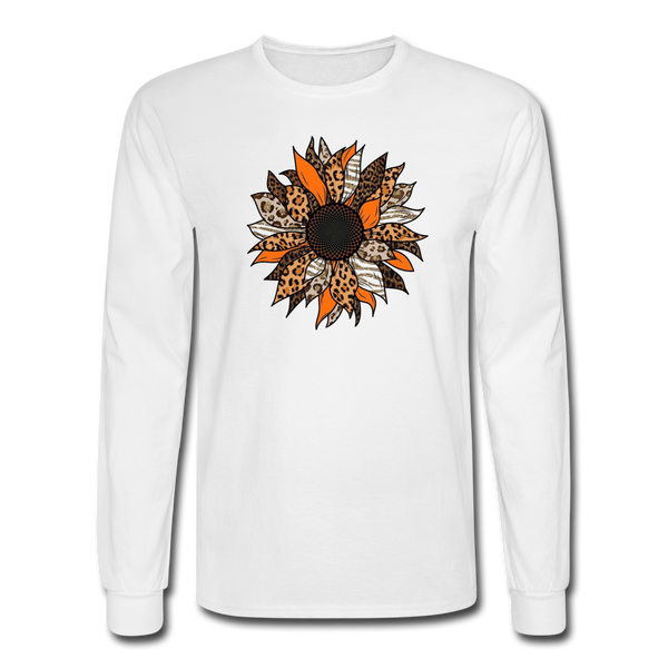 4/4S Autumn Sunflower PREMIUM TSHIRT - white