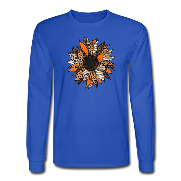 4/4S Autumn Sunflower PREMIUM TSHIRT - royal blue