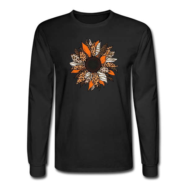 4/4S Autumn Sunflower PREMIUM TSHIRT - black