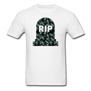 1/4S 8280 R.I.P. POD PREMIUM TSHIRT - white