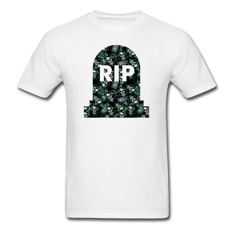 1/4S 8280 R.I.P. POD PREMIUM TSHIRT - white