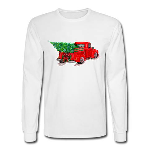 4/4S Red Truck PREMIUM TSHIRT - white