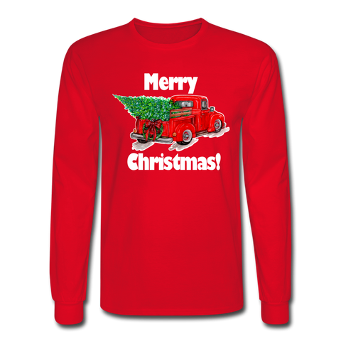 4/4S Merry Christmas Red Truck PREMIUM TSHIRT - red