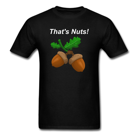 1/4S That's Nuts PREMIUM TSHIRT Dark Colors - black