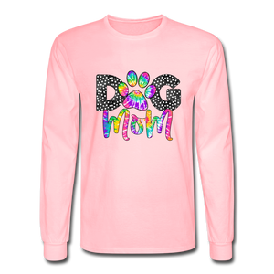 4/4S Dog Mom PREMIUM TSHIRT - pink