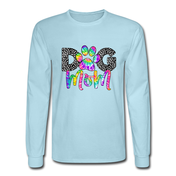 4/4S Dog Mom PREMIUM TSHIRT - powder blue