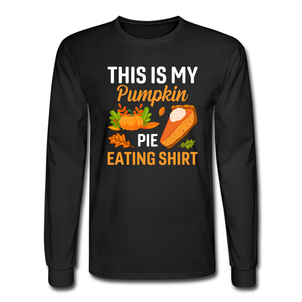 4/4S Pumpkin Pie Eating PREMIUM TSHIRT - black