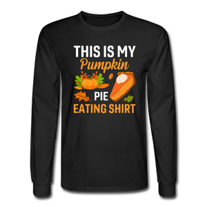 4/4S Pumpkin Pie Eating PREMIUM TSHIRT - black