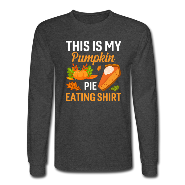 4/4S Pumpkin Pie Eating PREMIUM TSHIRT - heather black