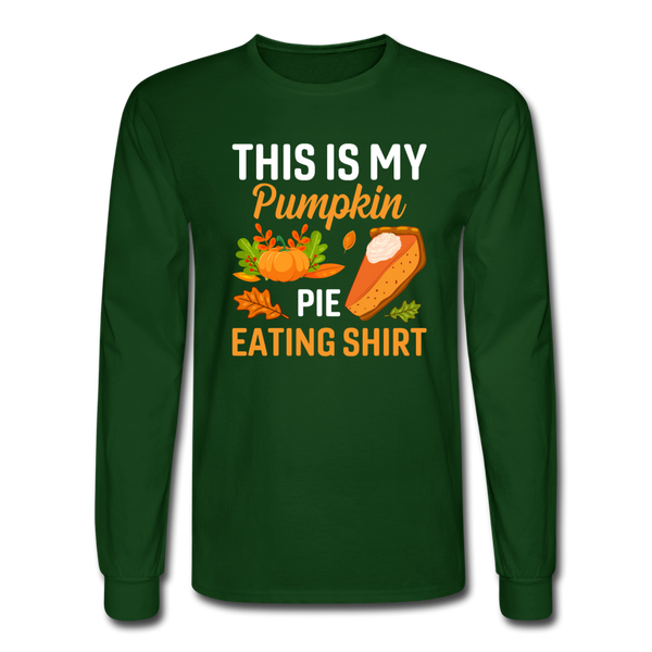 4/4S Pumpkin Pie Eating PREMIUM TSHIRT - forest green