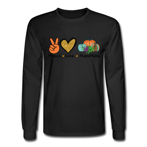 4/4S Peace Love Pumpkin PREMIUM TSHIRT - black