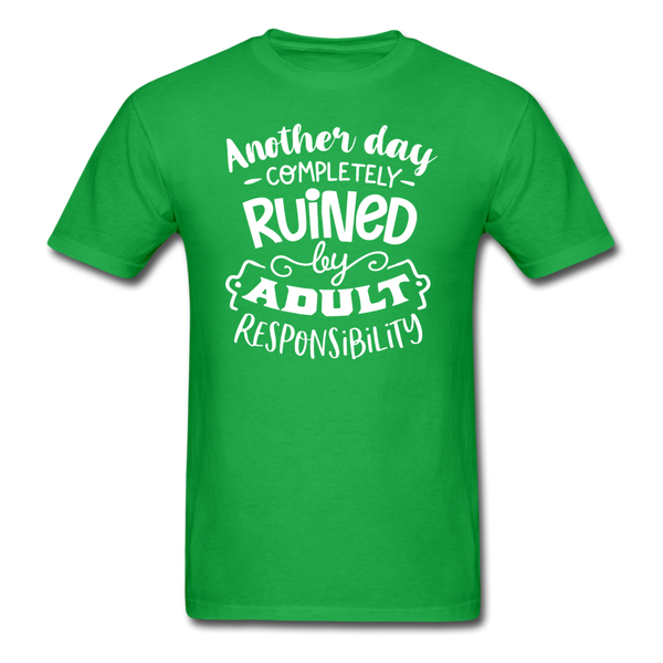 1/4S Another Day Ruined PREMIUM TSHIRT - bright green