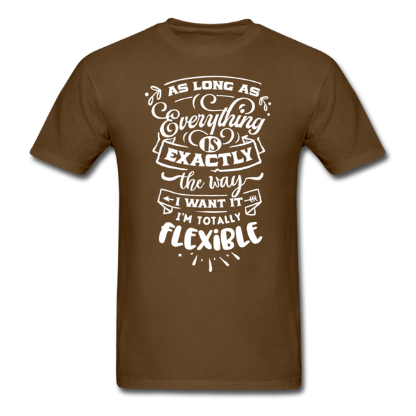 1/4S As Long As PREMIUM TSHIRT - brown