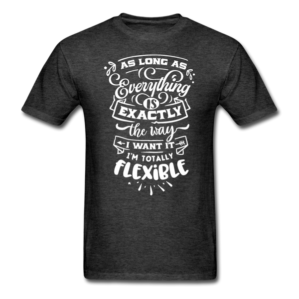 1/4S As Long As PREMIUM TSHIRT - heather black