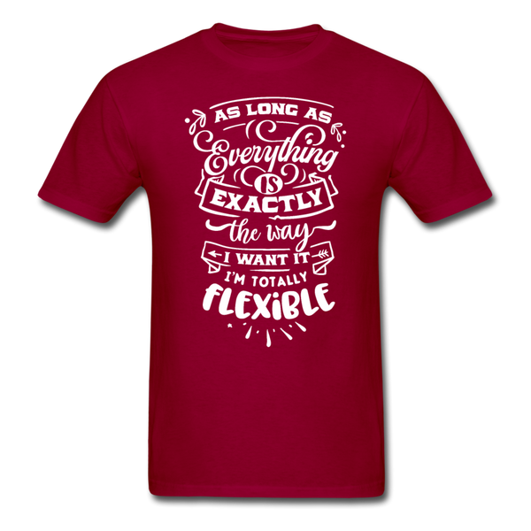 1/4S As Long As PREMIUM TSHIRT - dark red