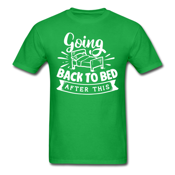 1/4S Going Back To Bed PREMIUM TSHIRT - bright green