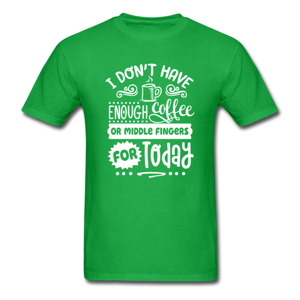 1/4S I Don't Have Enough PREMIUM TSHIRT - bright green