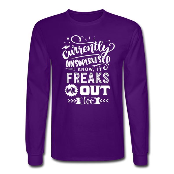 4/4S Currently Unsupervised PREMIUM TSHIRT - purple