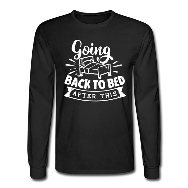 4/4S Going Back To Bed PREMIUM TSHIRT - black