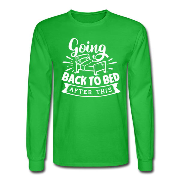 4/4S Going Back To Bed PREMIUM TSHIRT - bright green