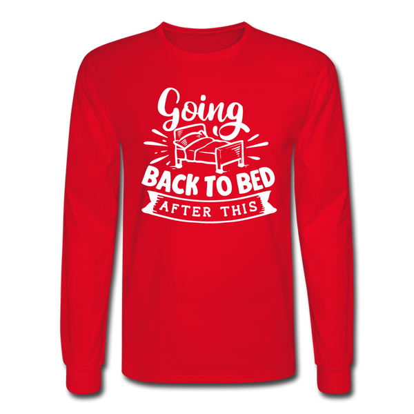 4/4S Going Back To Bed PREMIUM TSHIRT - red