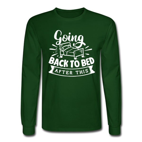 4/4S Going Back To Bed PREMIUM TSHIRT - forest green