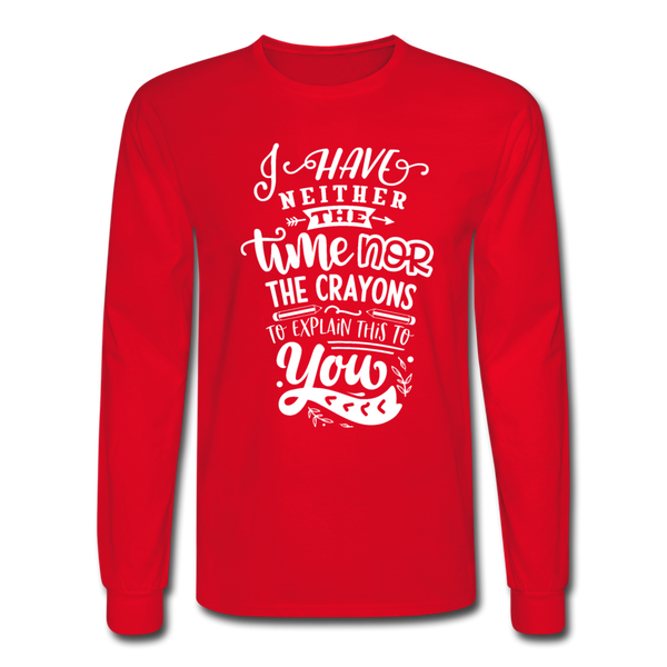 4/4S I Have Neither PREMIUM TSHIRT - red