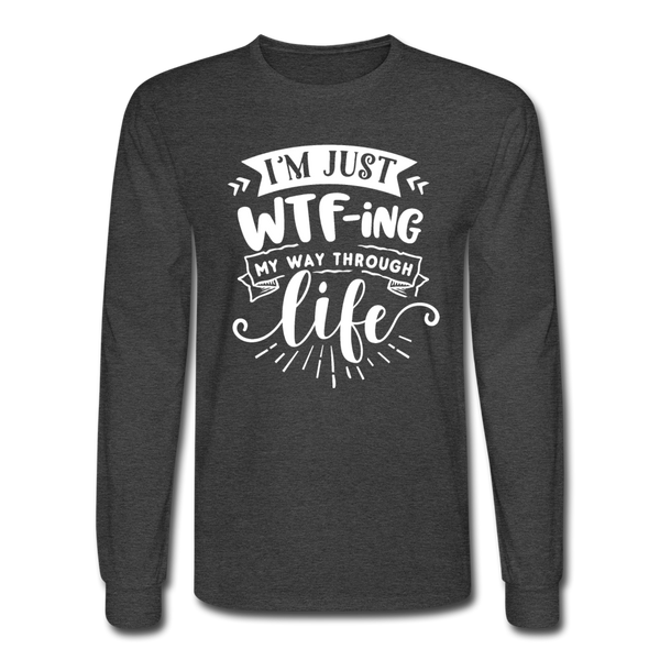 4/4S I'm Just WTFing PREMIUM TSHIRT - heather black