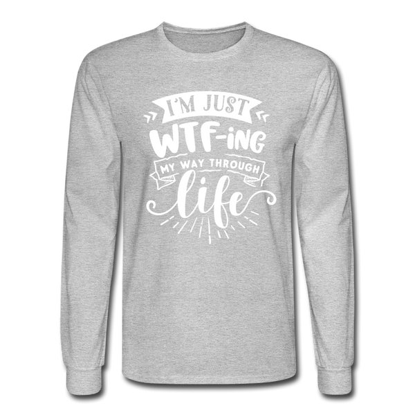 4/4S I'm Just WTFing PREMIUM TSHIRT - heather gray