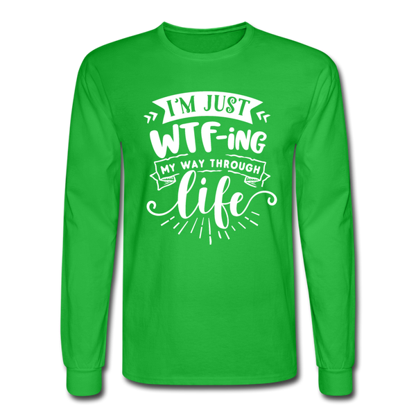 4/4S I'm Just WTFing PREMIUM TSHIRT - bright green