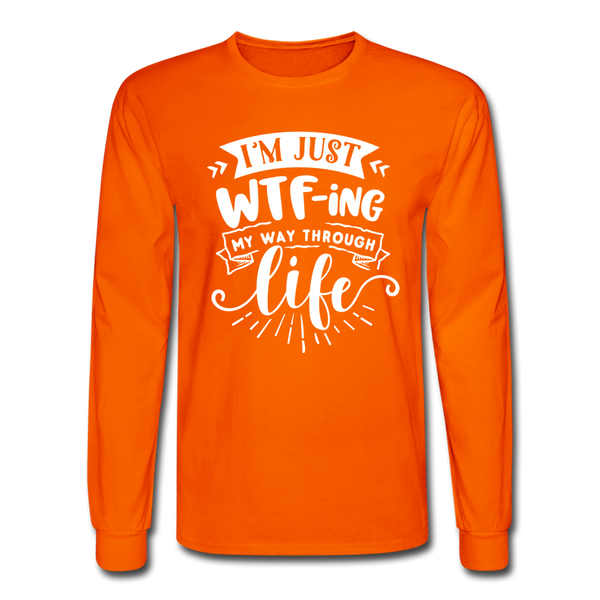 4/4S I'm Just WTFing PREMIUM TSHIRT - orange