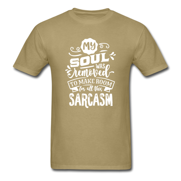 1/4S My Soul Was Removed PREMIUM TSHIRT - khaki