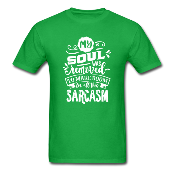 1/4S My Soul Was Removed PREMIUM TSHIRT - bright green