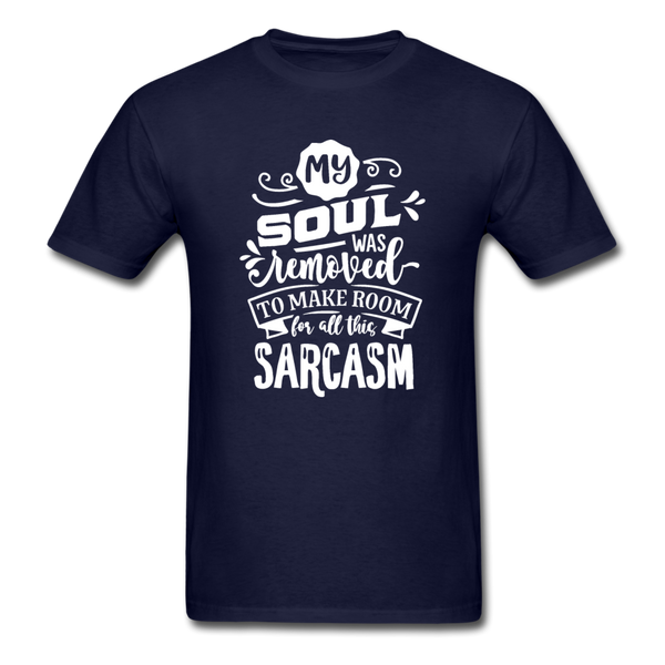 1/4S My Soul Was Removed PREMIUM TSHIRT - navy