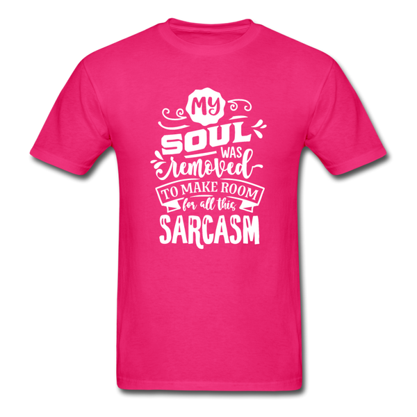 1/4S My Soul Was Removed PREMIUM TSHIRT - fuchsia