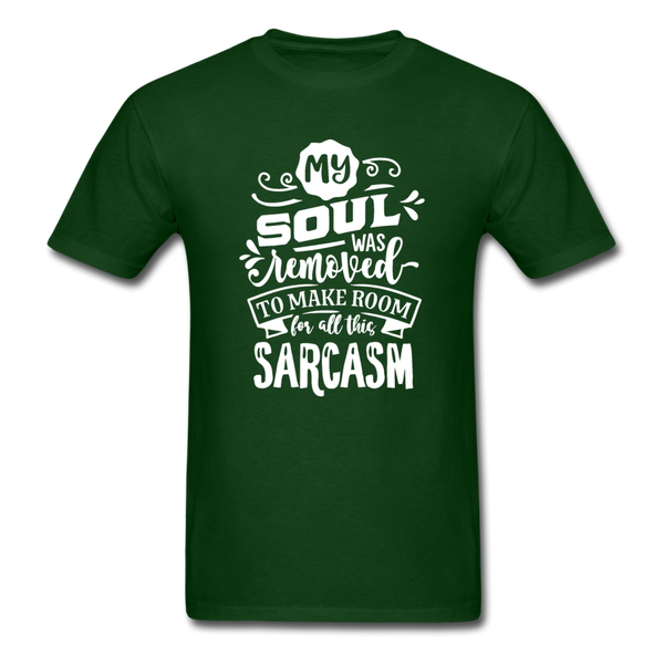 1/4S My Soul Was Removed PREMIUM TSHIRT - forest green