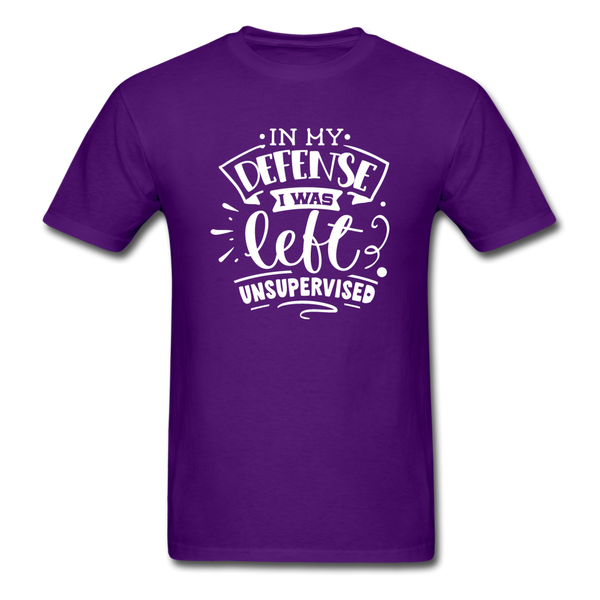 1/4S In My Defense PREMIUM TSHIRT - purple