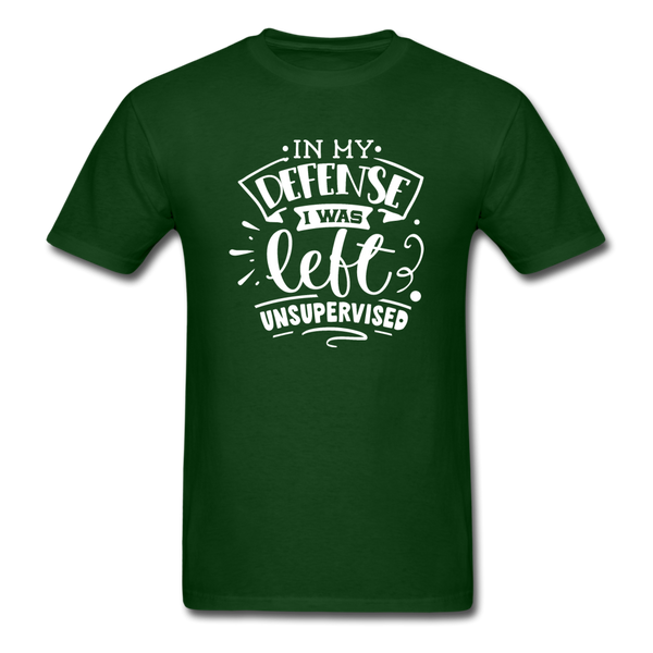 1/4S In My Defense PREMIUM TSHIRT - forest green