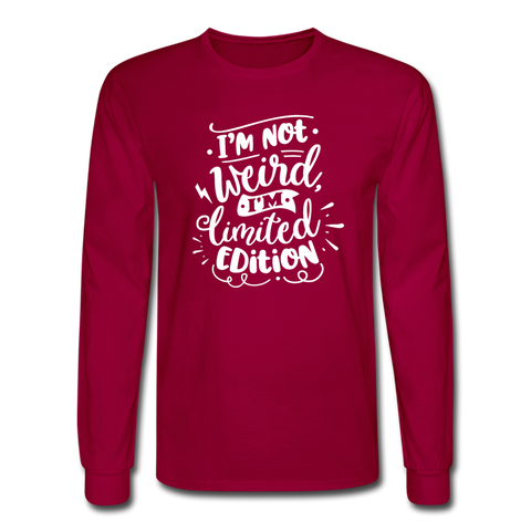 4/4S I'm Not Weird PREMIUM TSHIRT - dark red